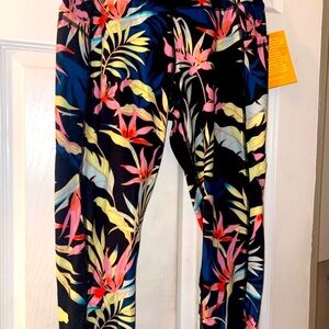 Floral colorful leggings